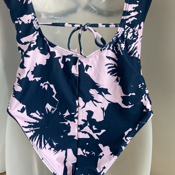 Size M 2-piece sexy monokini swimsuit bathing suit multi color NEW Bikini top - Picture 7 of 15